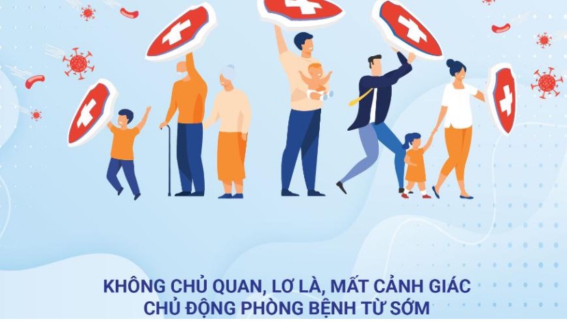 Chủ động phòng bệnh để bảo vệ an toàn cho cả gia đình