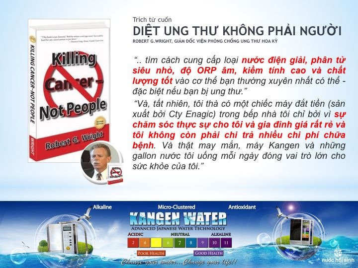 Các chuyên gia nói về nước Kangen