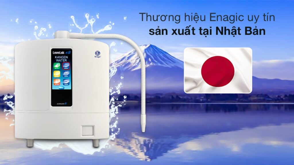 Nước từ Kangen K8 giúp cơ thể bạn khỏe mạnh hơn mỗi ngày